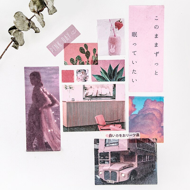 1set/1lot Kawaii Stationery Stickers Clear series Diary Planner Decorative Mobile Stickers Scrapbooking DIY Craft Stickers