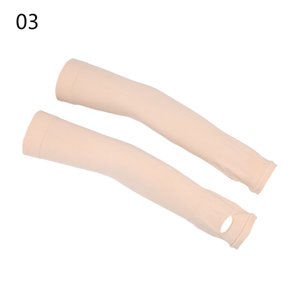 2 uds mangas de brazo calentadores de seguridad deportiva para correr sol UV protección de mano cubierta de manga calentador de enfriamiento para ciclismo, pesca de Golf: 3
