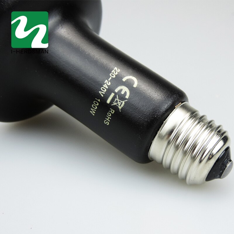 Lámparas de calor de 75mm, calentador para mascotas, serpiente, Tortuga, lagarto, erizo, equipo de calefacción, suministros para reptiles, 50w, 75w, 100w y 200w