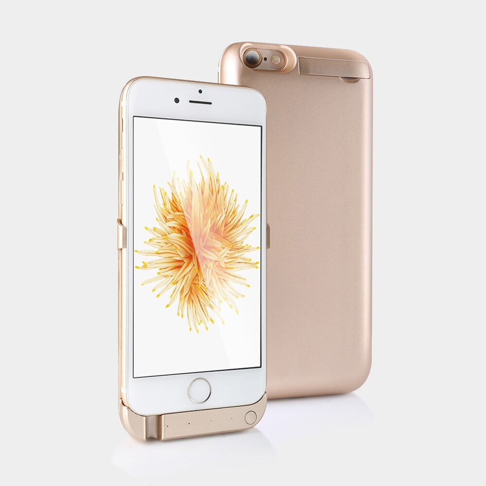 6 plus 6 SPlus 8000 mAh Externe Batterij Case Voor iphone 6 Plus 6 s Plus Batteria Charger Case Telefoon Power bank Lading Cover Case