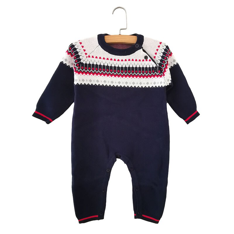 Roupas de bebê 6-24 mês camisola macacão primavera outono malha infantil roupas menino macacão de bebê meninas roupas: 6-9M