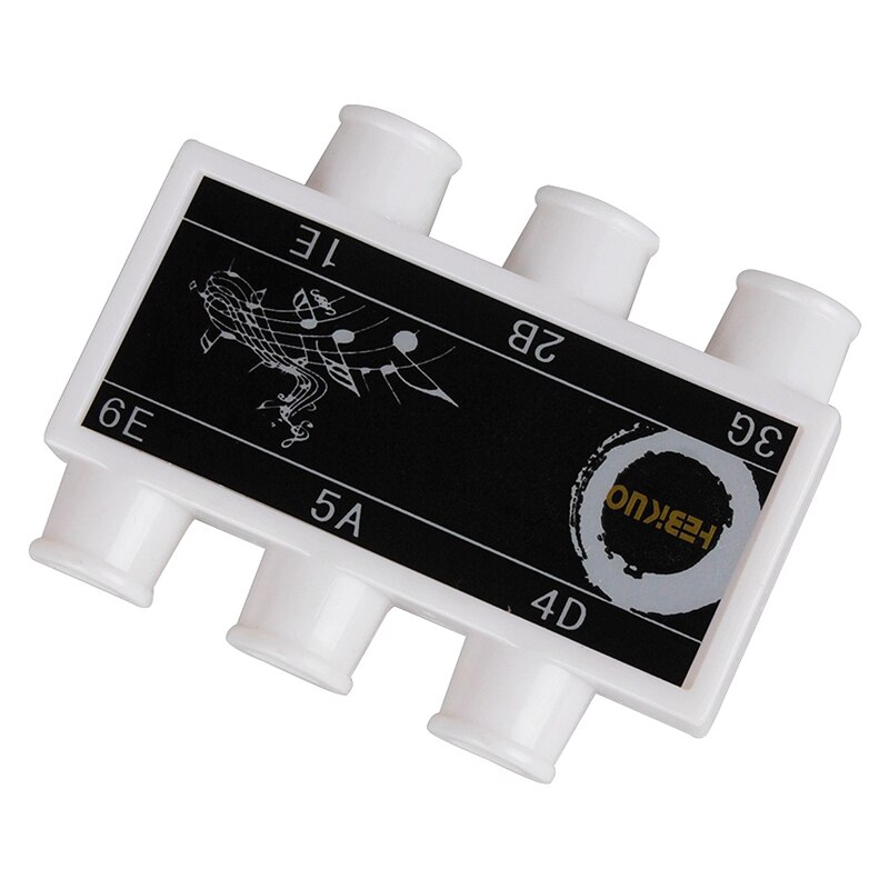1Pc Pitch Pipe Tuner Acoustic Guitar String Tuning Plastic Lauren Guitar Pitch Pipe - E-A-D-G-B-E