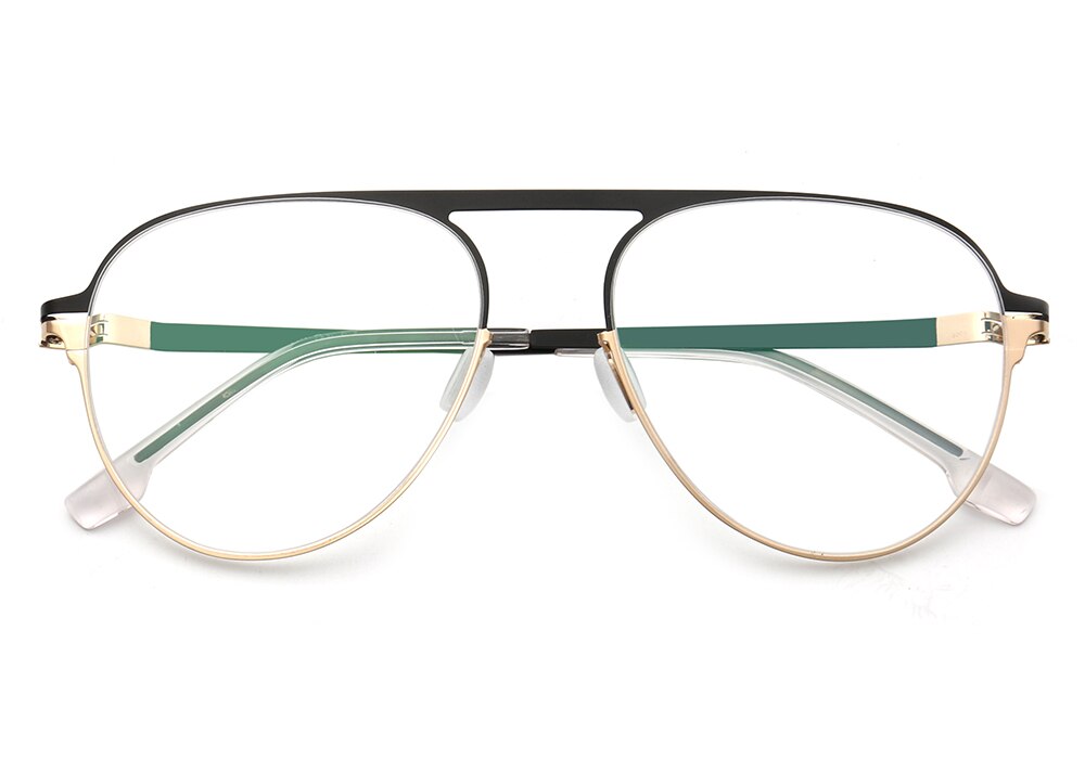 Montura de gafas ópticas de aleación de silicona para hombres, gafas graduadas para miopía , a la de gran tamaño montura de Metal, gafas ULTEM: C5