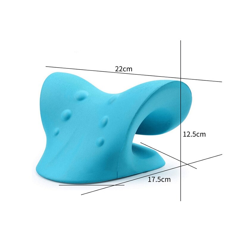 Neck Shoulder Stretcher Relaxer Cervical Chiropractic Traction Device Pillow for Pain Relief Cervical Spine Alignment: Basic