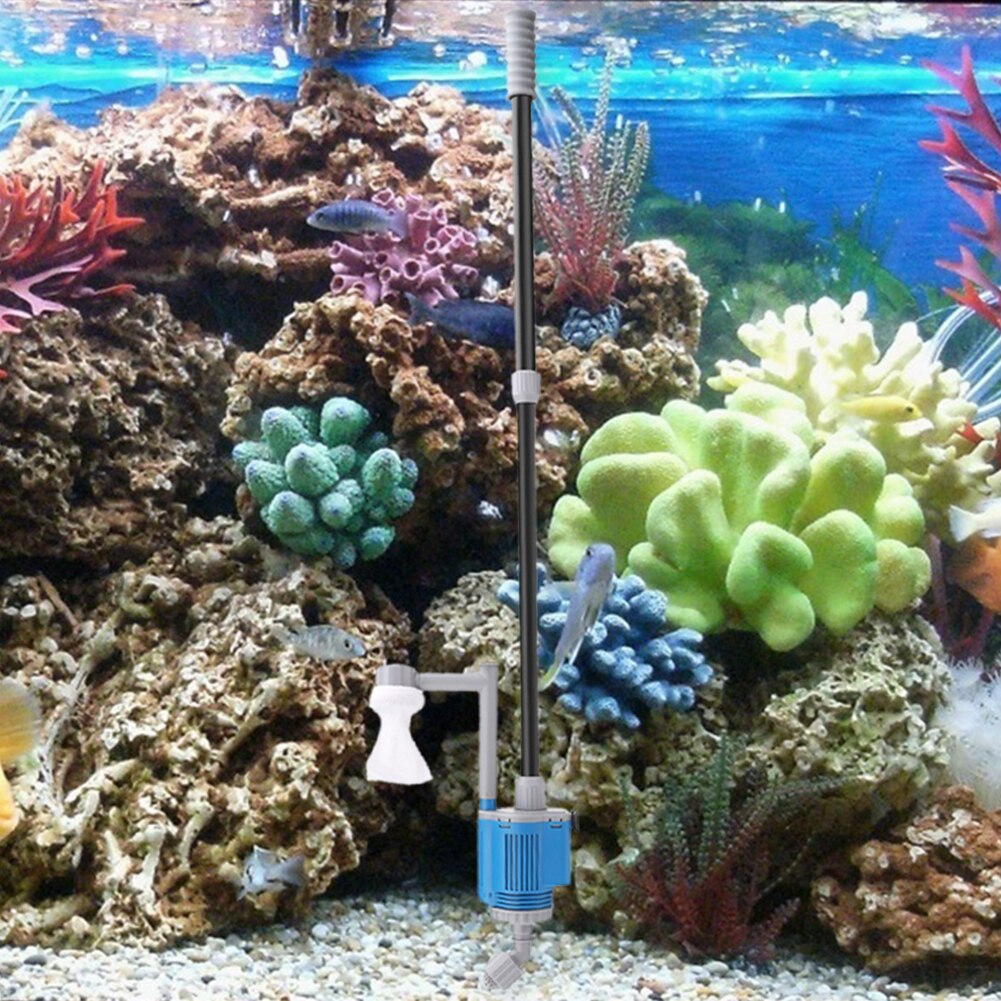 20W/28W Aquarium Water Change Cleaning Equipment Fish Tank Electric Cleaning Sand Washing Water Changer