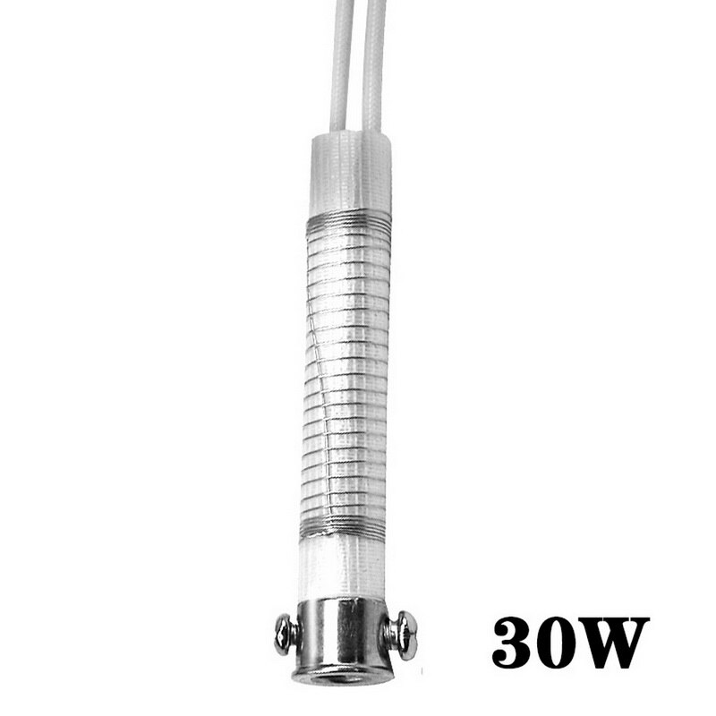 1Pc 30/40/60/ 80/100W Soldering Iron Core Heating Element Replacement Welding Metalworking Tool Accessory For Electronic Lovers: 30w