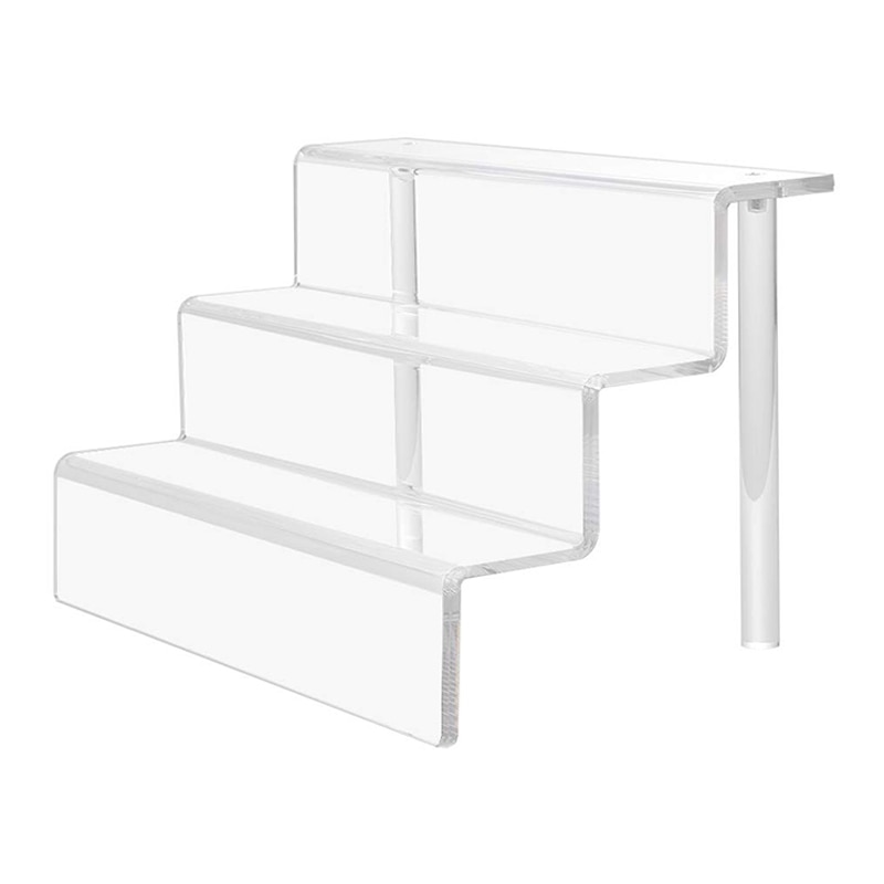Mode-3 Tier Acryl Cupcake Display Stand Cake Display Stand Desserts Houder Collecties Organisator En Cosmetische Items Plank S: Default Title