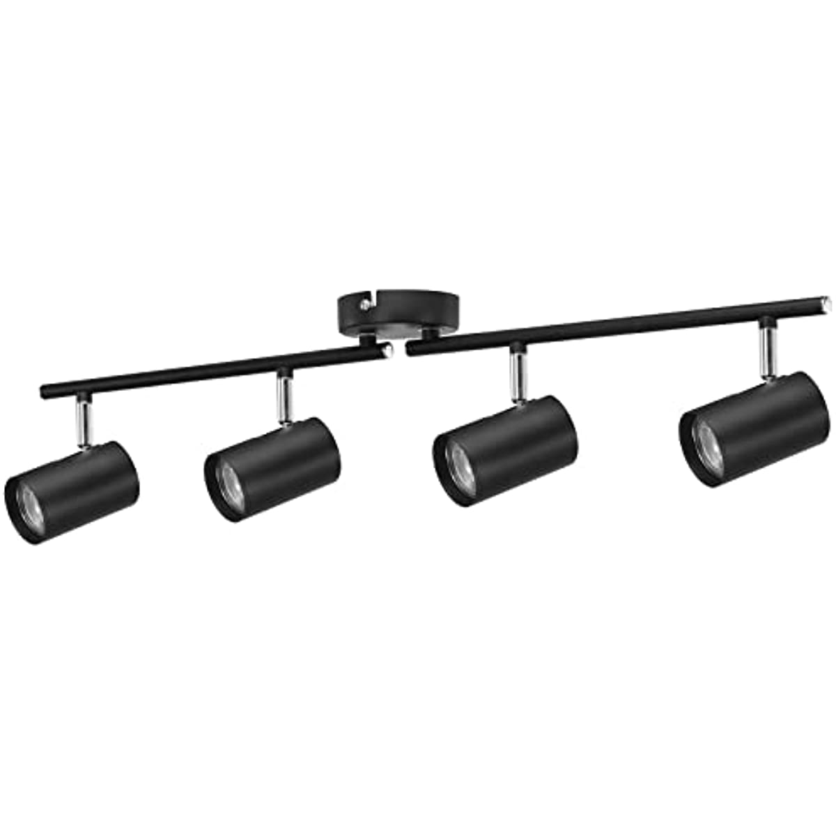 Luz de techo LED giratoria, focos de techo ajustables de 4 vías, luces de cocina, focos de iluminación para sala de estar