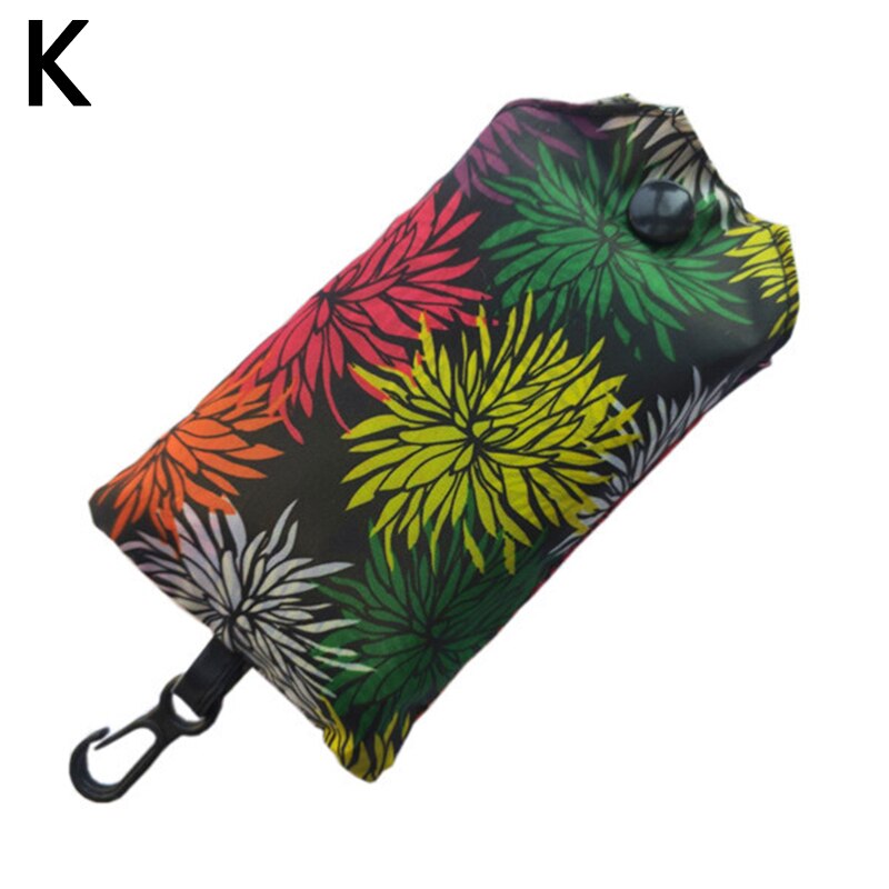 1 pz borse pieghevoli per la spesa per la spesa borsa per la spesa riciclabile borsa per la spesa lavabile ecologica resistente: K