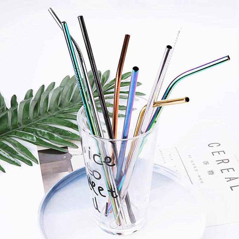 ! Stainless Steel Food Grade 304 Stainless Steel Metal Straw