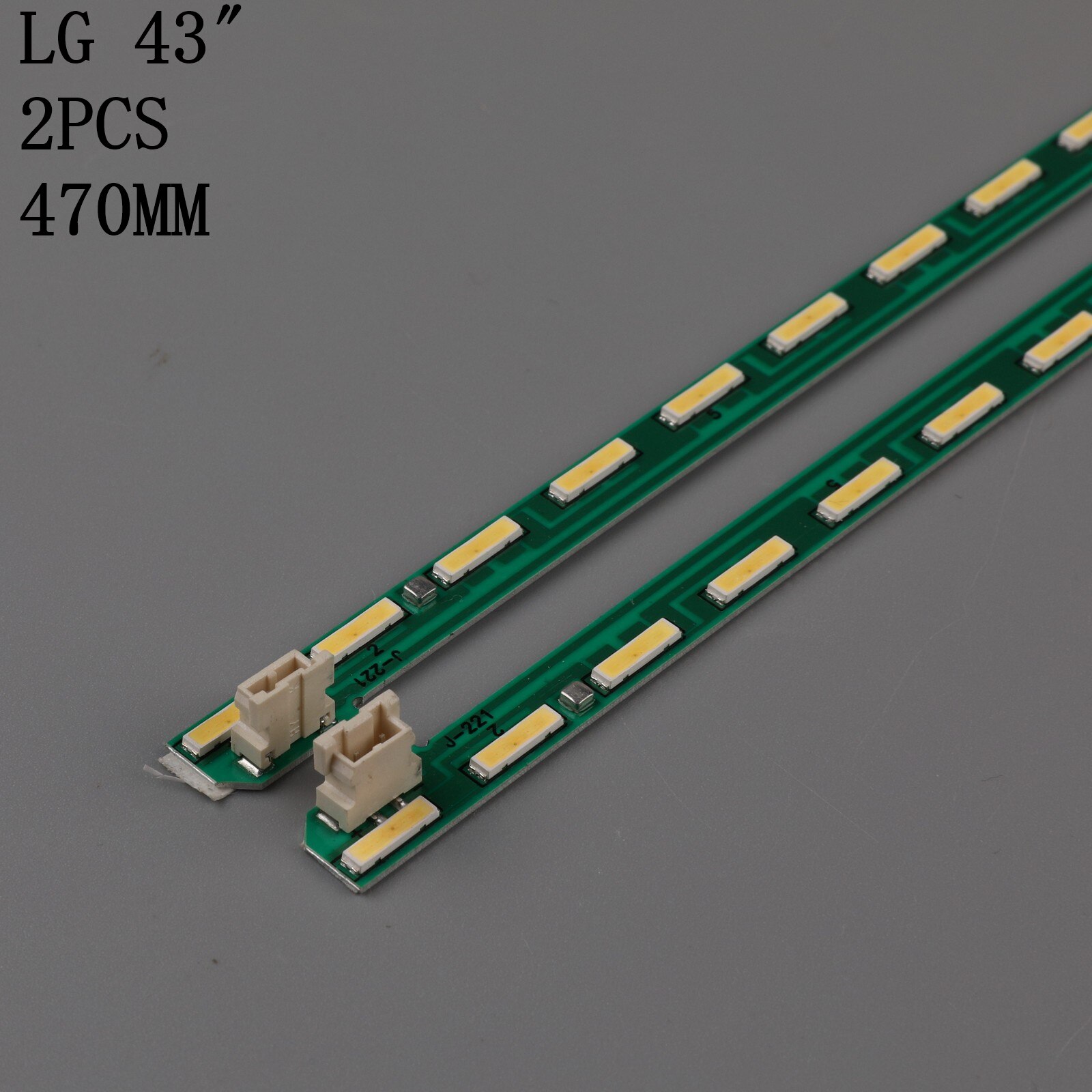 Kit 2 Stuks 36LED 47Cm Led Strip Voor Lg 43LF5400 43LF5900 MAK63207801 G1GAN01-0794A G1GAN01-0793A 43Inch Fhd R L MAK63207801A