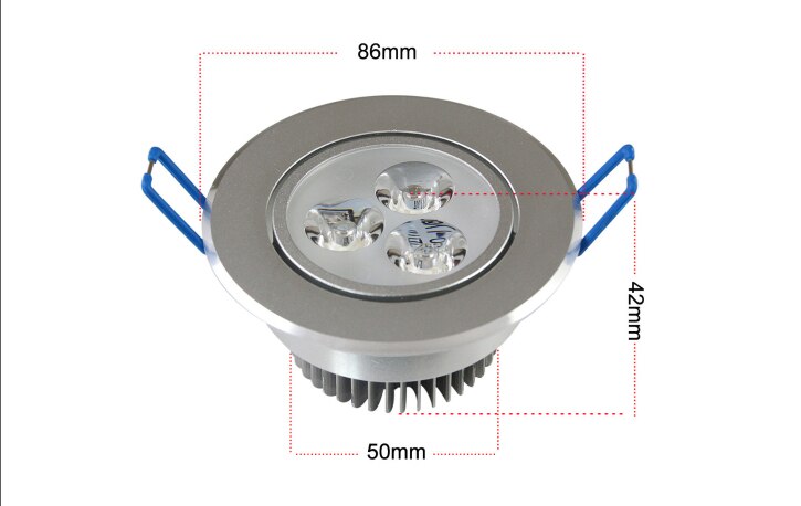 10 stks/partij 9 w LED Plafond Downlight LED Lamp Epistar Armatuur AC220V LED Verlichting Voor Thuis Verlichting