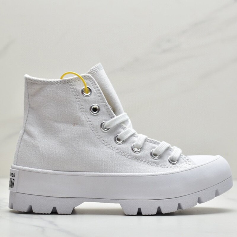 plimsolls canvas sneakers rope soled shoes skateboard shoes Overfire thick bottom cork high top Star Bag Lindy Soft bottom