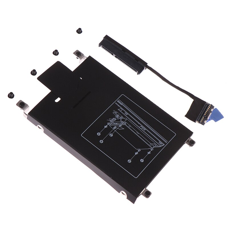 1Set Hard Drive Caddy Beugel + Schroeven &amp; Hdd Connector Voor Hp Probook 640 645 650 655 G1 g2 Gloednieuwe