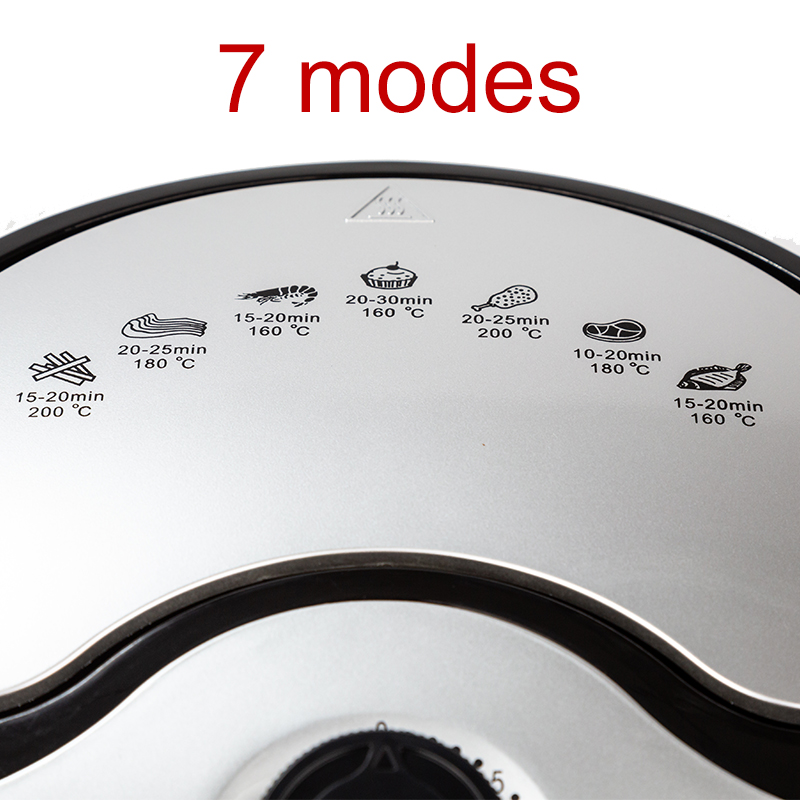 2.6L Healthy Kitchen 1300W 110/220V Electric Fryer Air Free Fryer French Fries Oven Empty High-speed Air Circulation