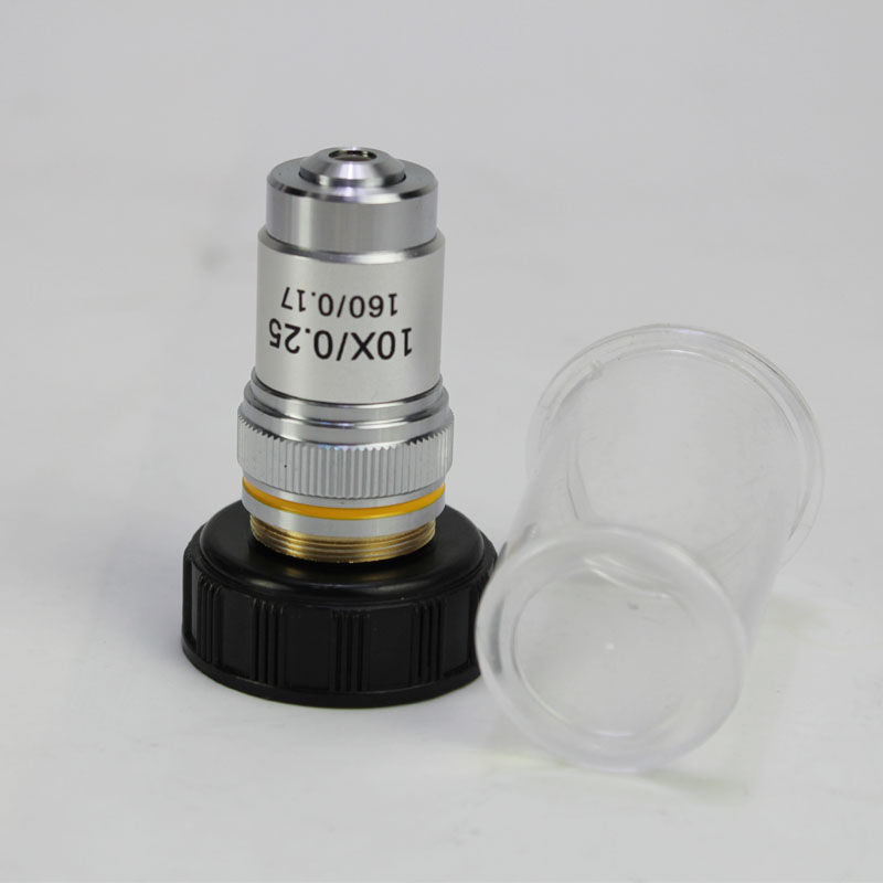 4X 10X 20X 40X 60X 100X Biomicroscope System Achromatic Laboratory Education Bio-Microscope Biological Microscope Objective Lens: 10X