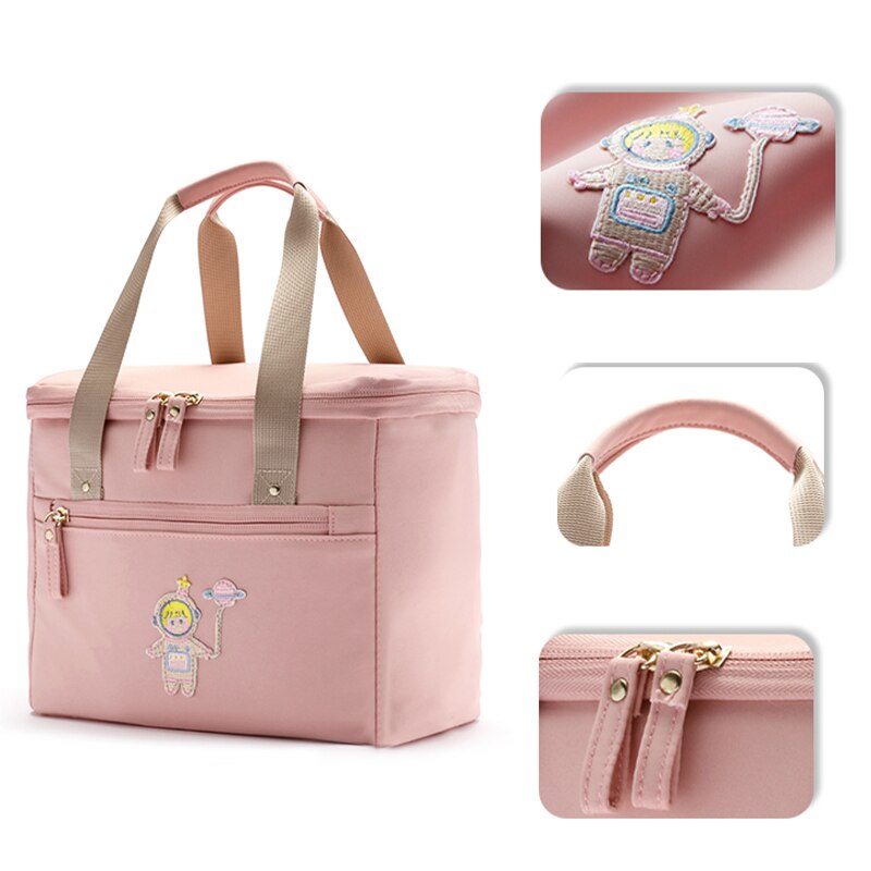 Waterdichte Lunch Tas Kids School Bento Tote Kantoor Vrouwen Voedsel Thermische Pouchs Outdoor Camping Picknick Fruit Snack Organiseren Handtas