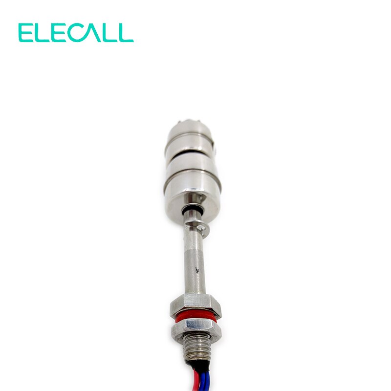 ELECALL Float Switch Stainless Steel Tank Pool Water Level Liquid Sensor Level Controller 120mm 110V 220V