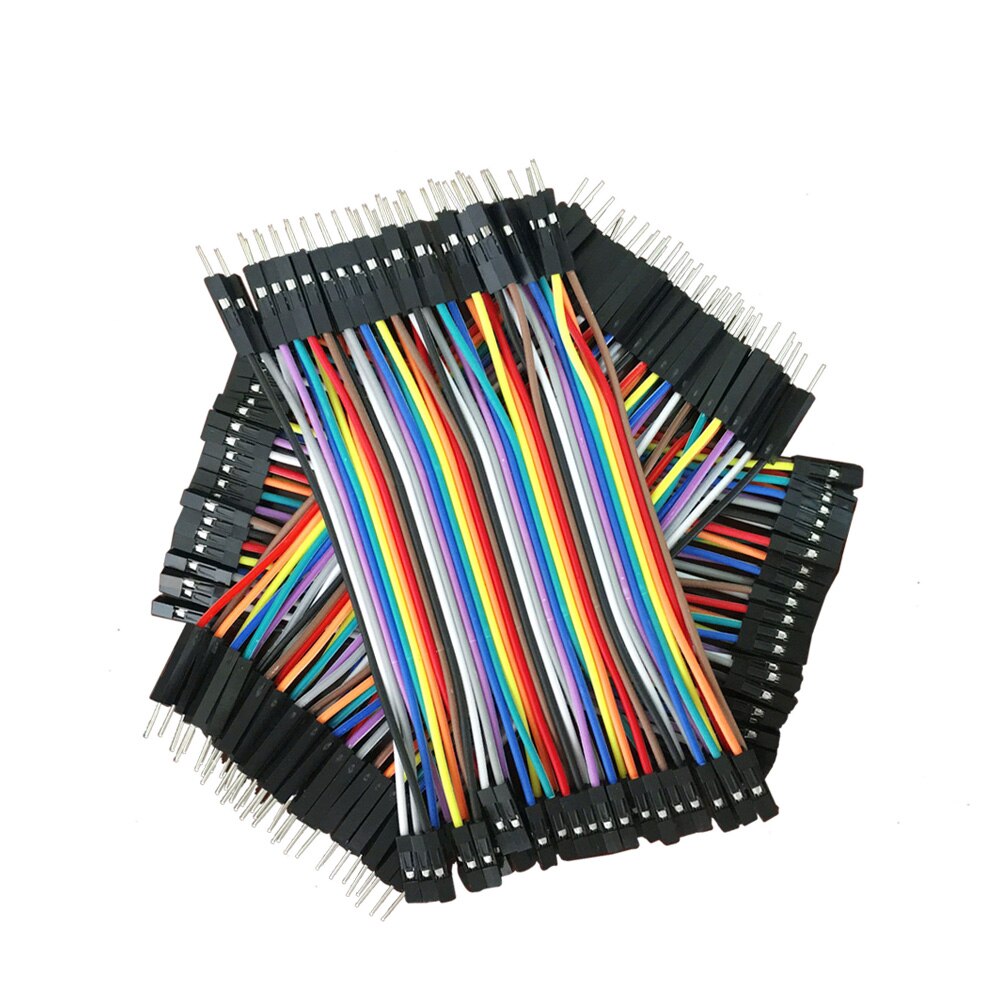 Kit Fils De Cavalier 10 Cm – 40 Pins M/F, M/M, F/F, 10 Couleurs, Pour Breadboard, électronique