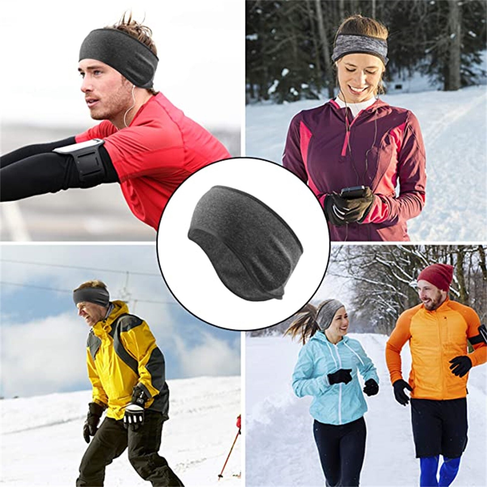 Sport Zweet Hoofdband Fietsen Haarbanden Volwassen Sport Elastische Winter Oor Warmer Warme Hoofdband Voor Joggen En Fietsen #30