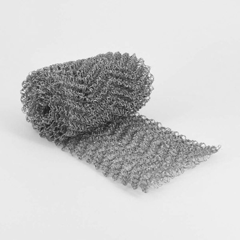 4 Meters 4-Wire SUS 304 Stainless Steel Mesh Woven Filter Hygienic Food-Grade Distilled Brewed Beer 100Mm Wide