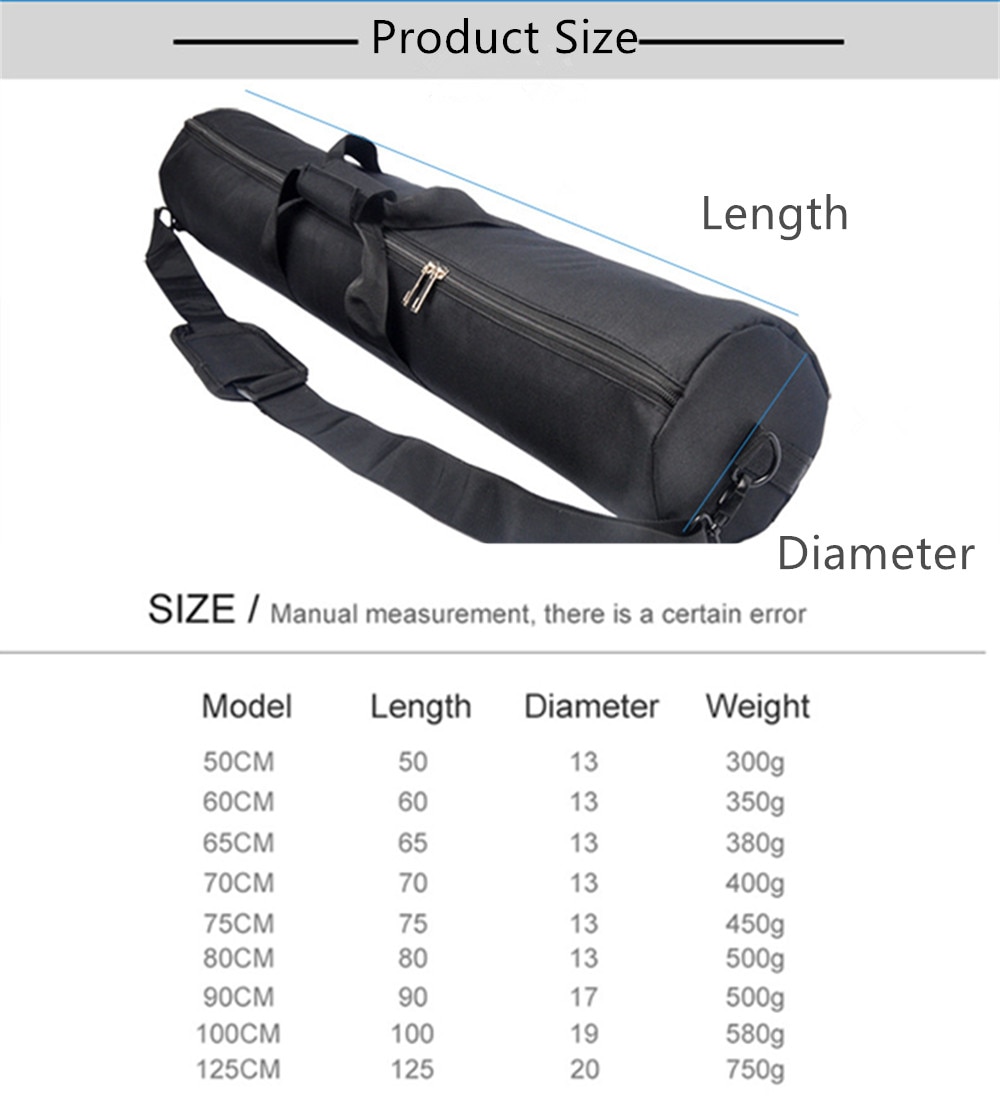 Thickening Tripod bag Light Stand carry Bag Camera Stand Holder 50cm 55cm 60cm 65cm 70cm 75cm 80CM light stand bag Stand Bag