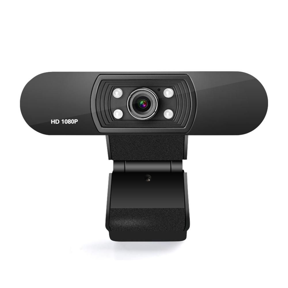 Full Hd 1080P Webcam Voor Computer Laptop High-End Video Call Usb Webcams Camera Met Ruisonderdrukking Microfoon snelle Levering: Default Title