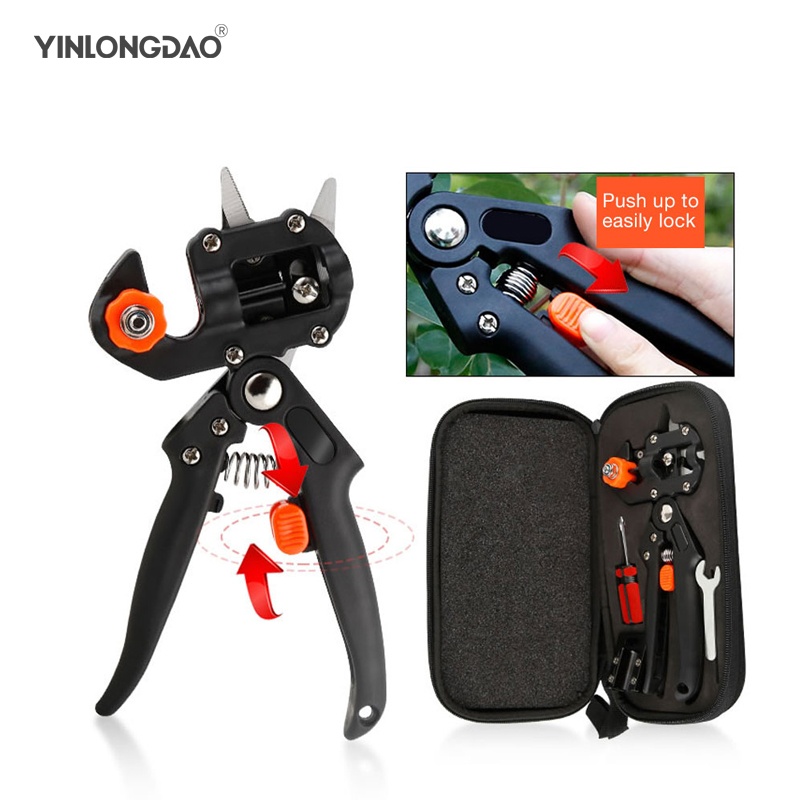 Garden Farming Pruning Shears Scissor Fruit Tree Grafting Gardening Tools Vaccination Secateurs Pruning Cutting Shears Hand tool