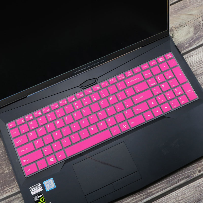 Cubierta de silicona para teclado de portátil, cubierta para ThundeRobot 911 Air / Thunderobot 911x Wild Hunter G3 XD, Gaming: Transparente