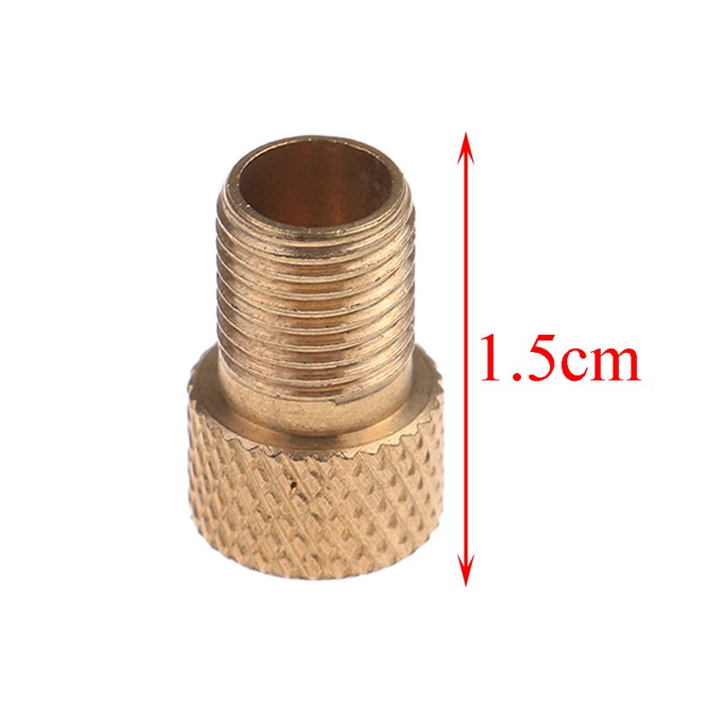 4pcs adattatore per valvola per pneumatici per pompa per bicicletta converti la gomma Presta in Schrader adattatore per valvola pneumatica per bici in rame ruote ugello strumento per ciclismo