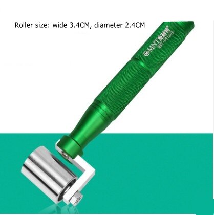 Wallpaper pressure wheel Stainless steel wallpaper roller Pressed seam wheel Wallpaper tool: White