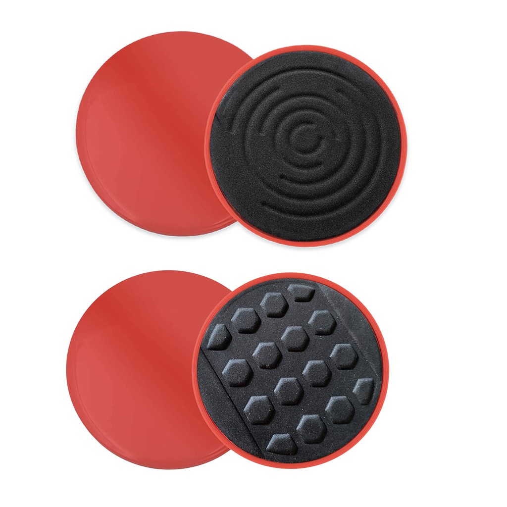 2 x Delta discos disco Core deslizadores doble cara Fitness gimnasio en casa Abs ejercicio