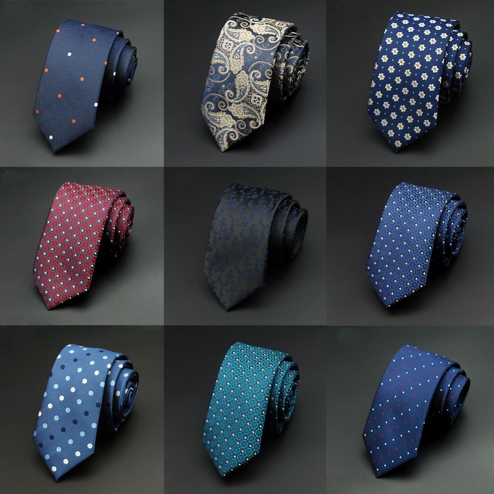 6cm 1200 aiguilles hommes cravates homme point Floral cravates Corbatas Gravata Jacquard mince cravate affaires vert cravate pour hommes