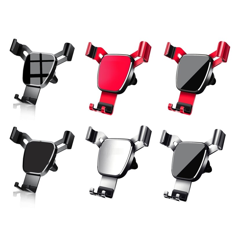 Car Automatic Telescopic Mobile Phone Holder Automobile Air Outlet Cellphone Bracket Vehicle Gravity Smartphone Stand