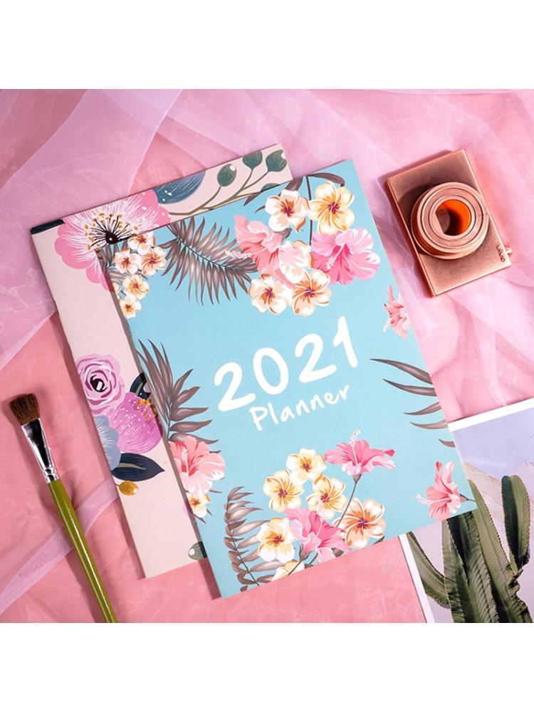 Agenda planificador organizador A4, diario mensual diario, cuaderno de notas, suministros escolares,