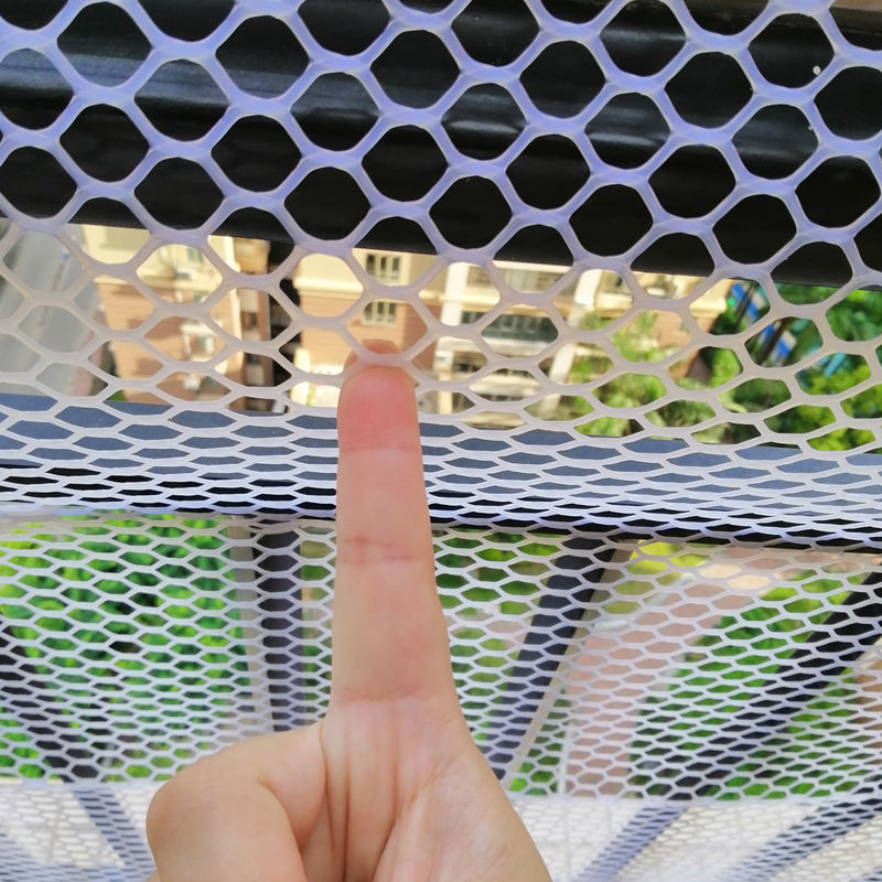 Anti-roubo da janela da selagem líquida da prova do escape da varanda e anti alta altitude esteira parabólica net cat anti fuga rede protetora plástica