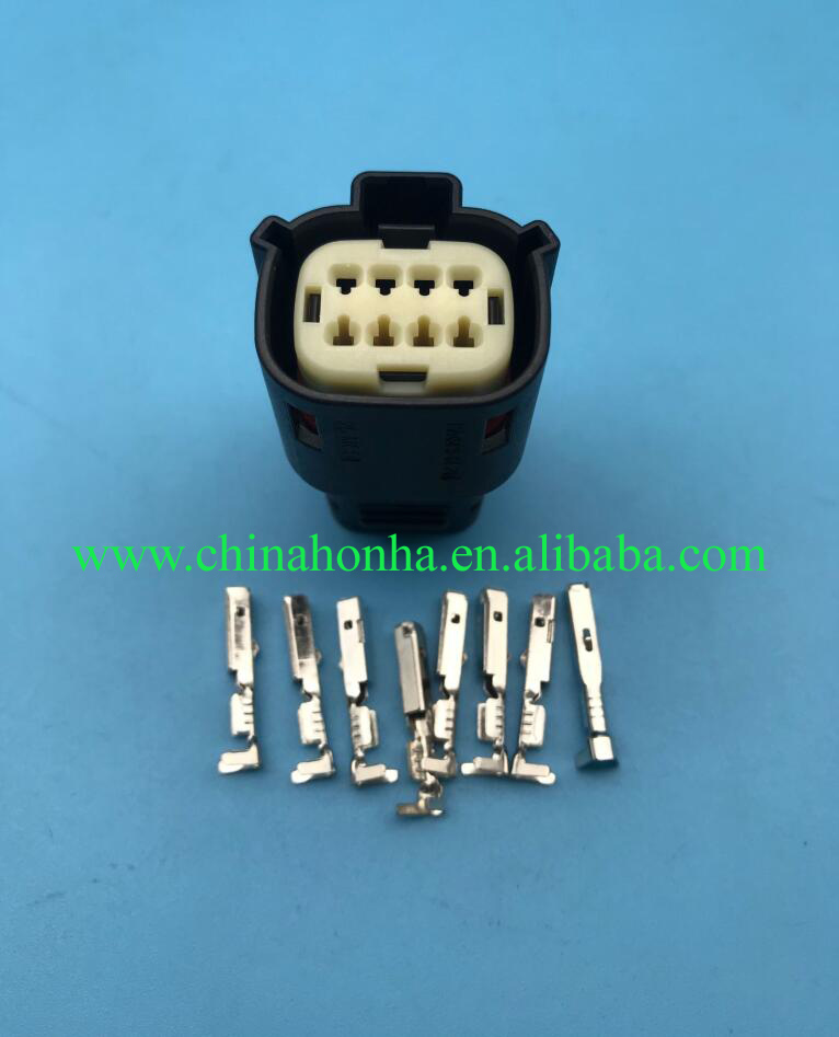 1pcs Automotive wiring harness 8-pin connector Molex Female Headlight Plug Connector 33472-4806 With Terminal