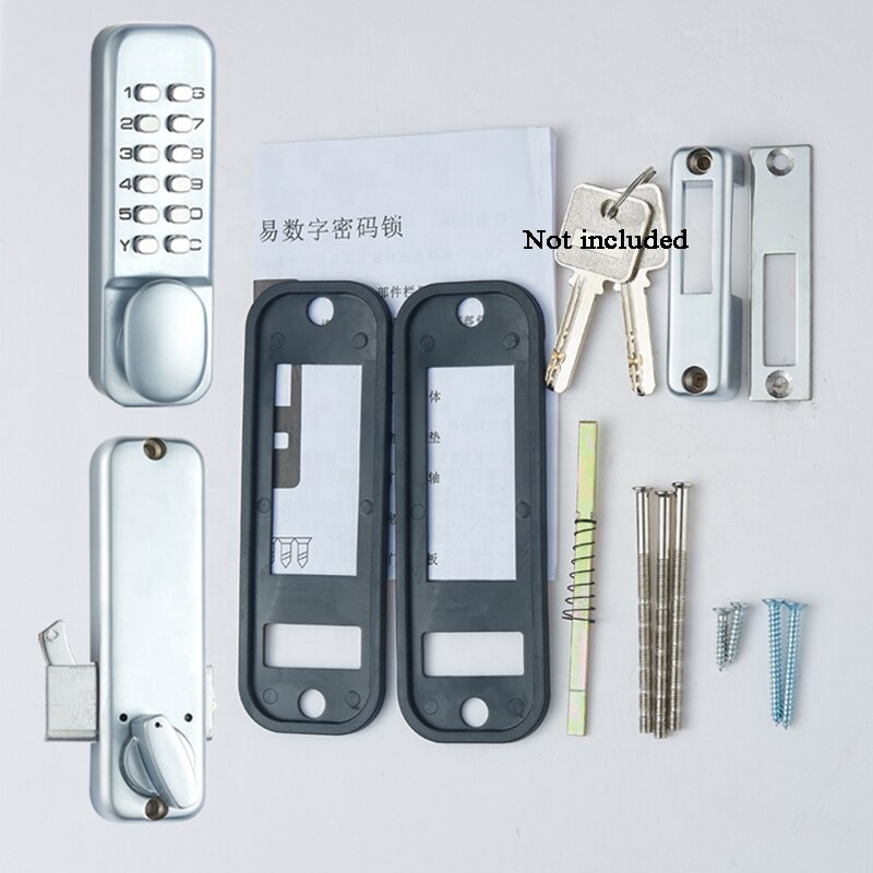 Sliding Gate Opener Digital Lock Door keyless Keypad Code Password Iron door Waterproof Door Lock Push button