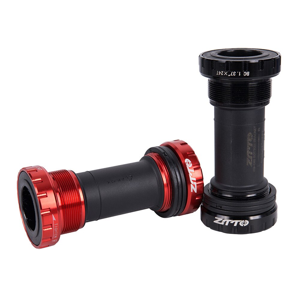 ZTTO BB91 Bicycle Bottom Bracket for BSA68 73 Threaded MTB Mountain Bike Road Bicycle Bottom Bracket Crankset Bearing Axis Parts