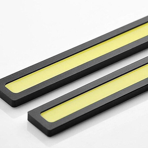 Blue Light Aluminum High Power 6W 7000K/8000K Xenon Slim COB Car Daytime Running Lights LED DRL Daylight Driving Lamp 14CM