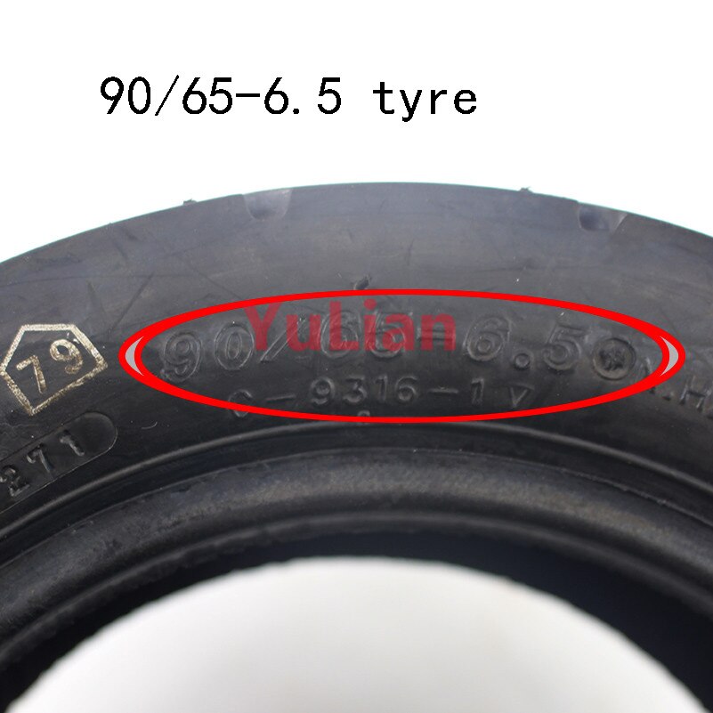90/65-6.5 CST Vacuum Tire 11 Inch Refitted for Dualtron Thunder Electric Scooter Ultra Wear-resisting Tubeless Road Tyre