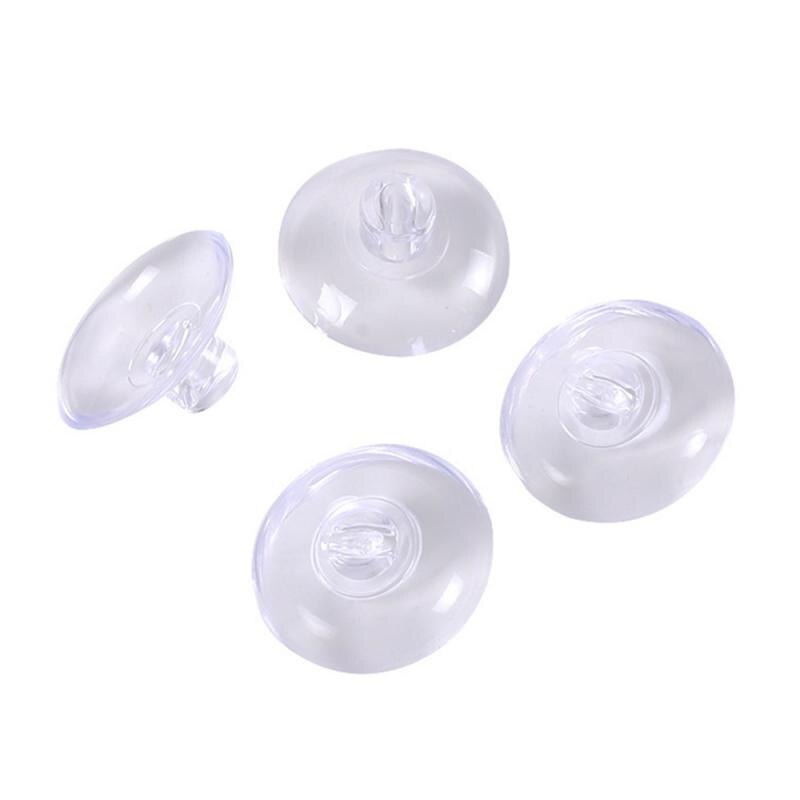 Clear Sucker Suction Cups Mushroom Head Strong Vacuum Suckers Hooks Hanger For Window Decoration Wedding Car Glass Home Decor