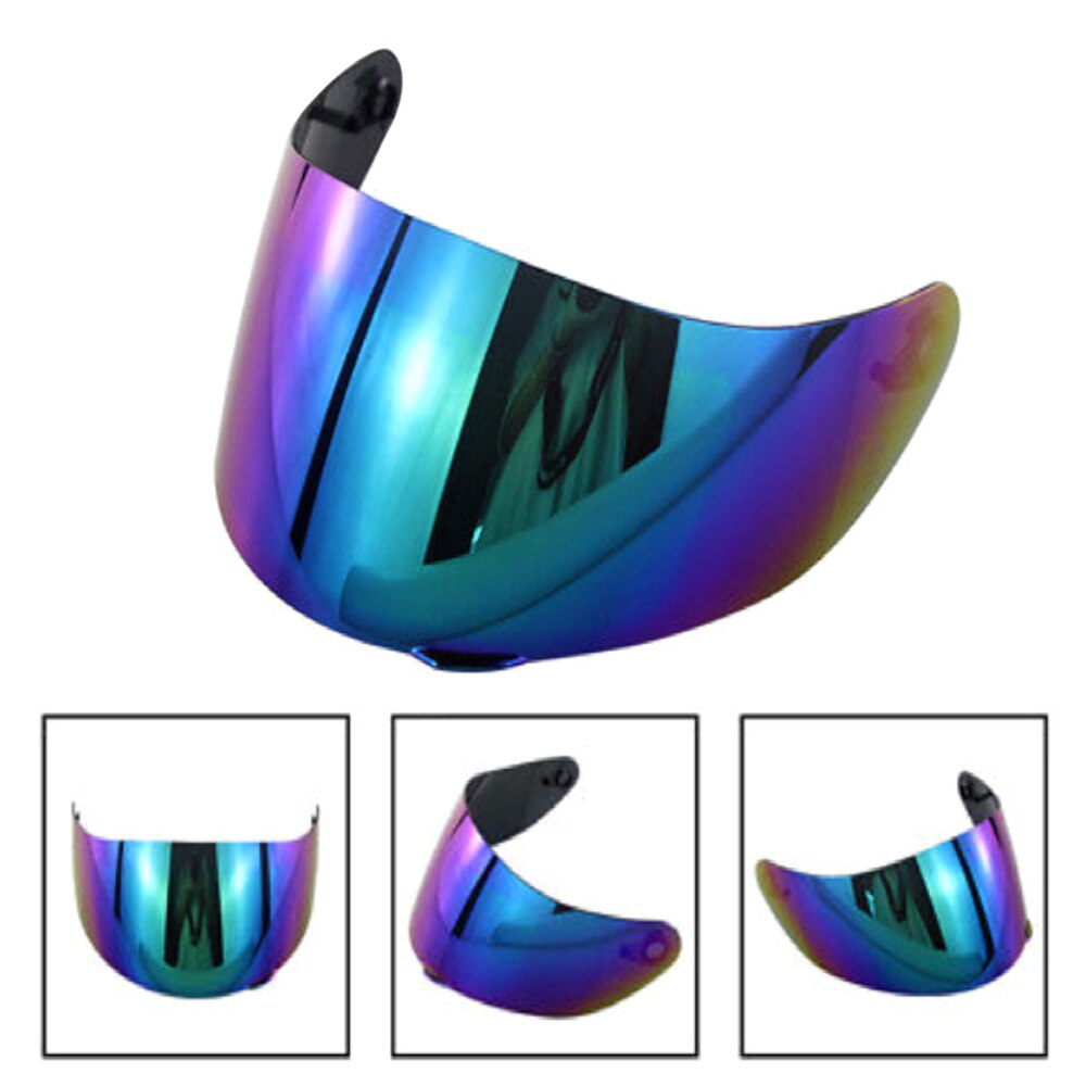Visière complète de casque de moto, pare-vent, anti-rayures, pour AGV K1 K3SV K5: Multicolor