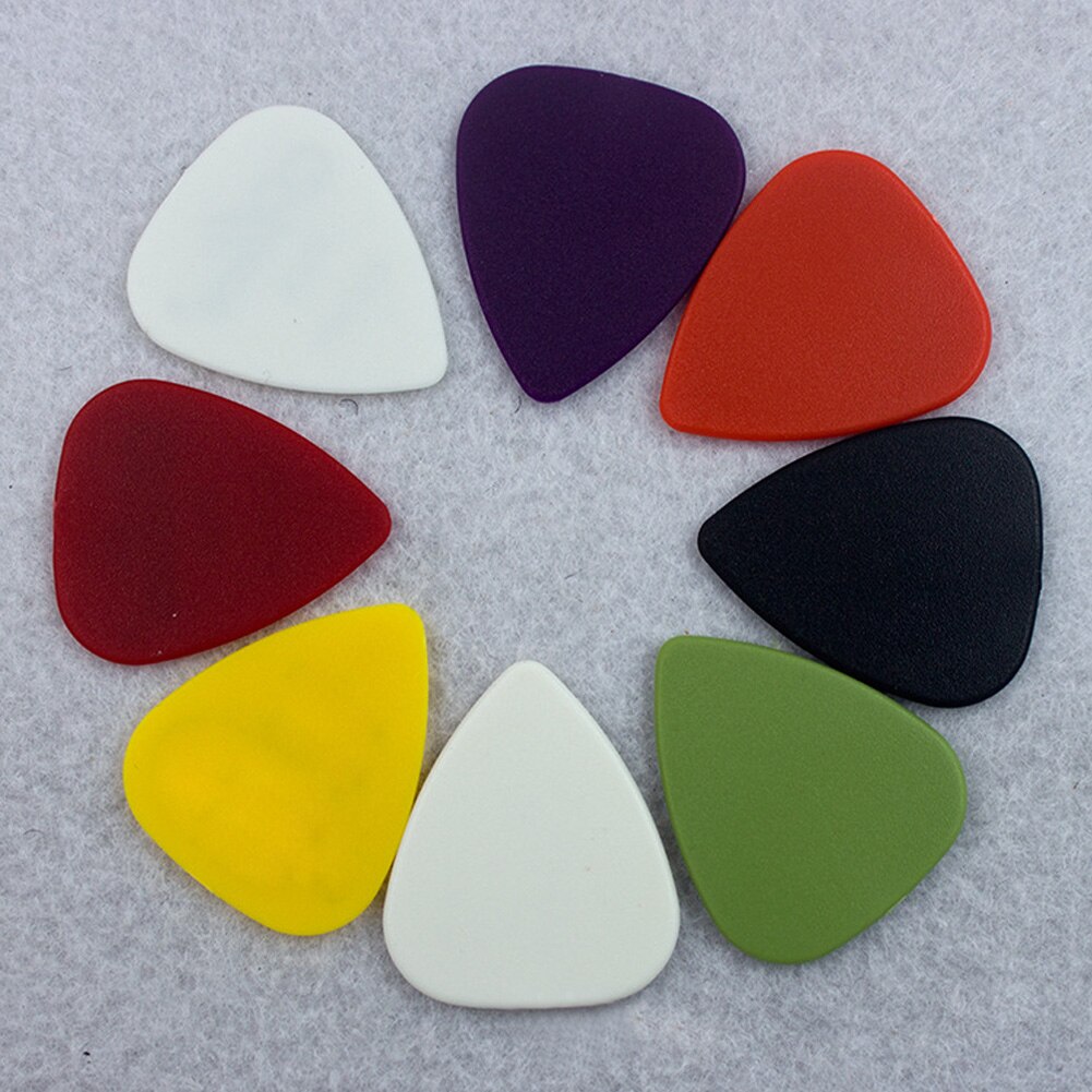 20pcs 0.58mm 0.98mm 1.5mm Glad ABS Plectrums Plectrum Duurzaam Plectrums voor Gitaar Bas Ukelele spelers