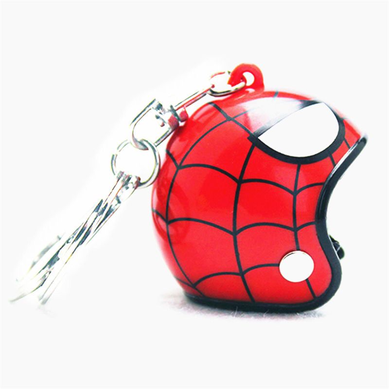 Zabawna żółta kaczka z kaskiem dzwonek rowerowy dzwonek robić jazdy na rowerze rowerowym wioślarz jazda klakson alarm dla dorosłych zabawek dla dzieci: C Spiderman