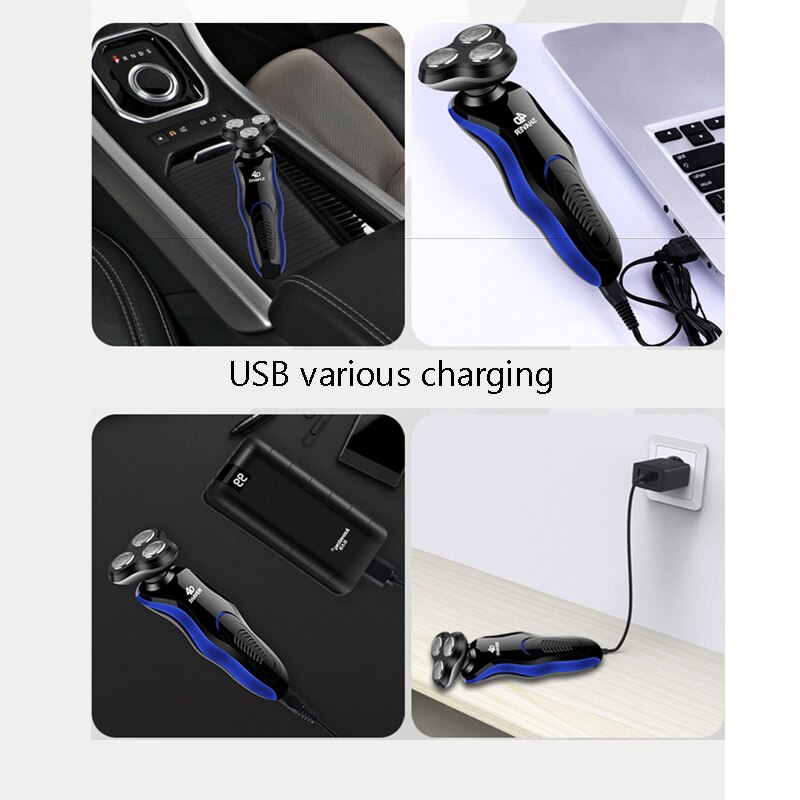 Neue beste rasierer für männer elektrische usb Ladung rasierer maschine Elektrische Bart Trimmer Rasieren Maschine für Männer Bart Rasierer SU378