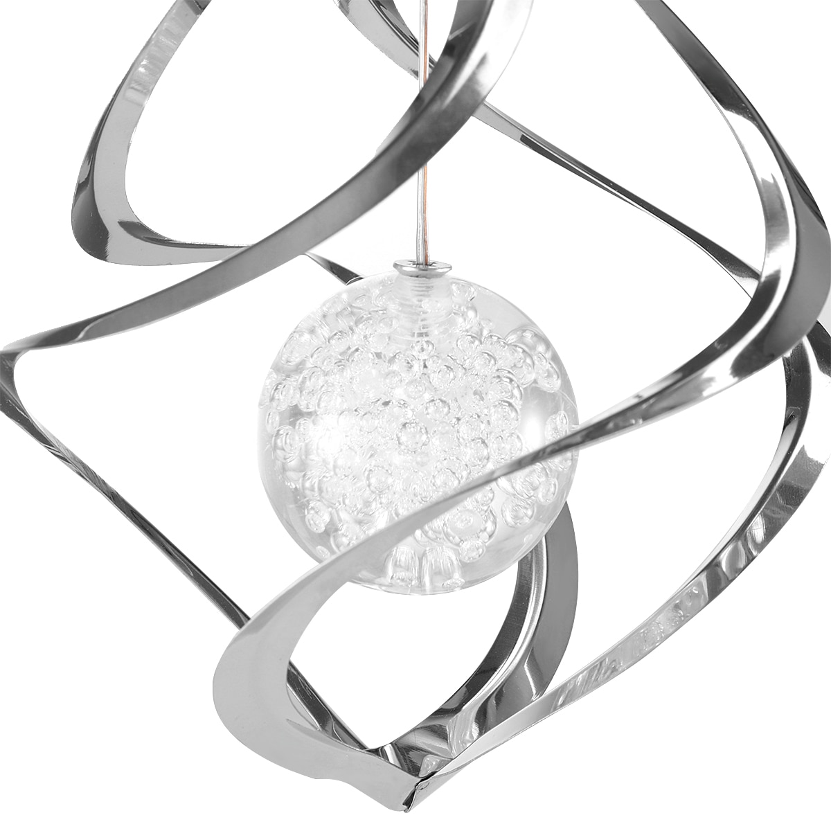 Spinner lumière de jardin extérieur 3D | Patio, couleur changeante, suspension de cour, lampe éolien à énergie solaire, carillon, décoration de pelouse, artisanat de maison Led