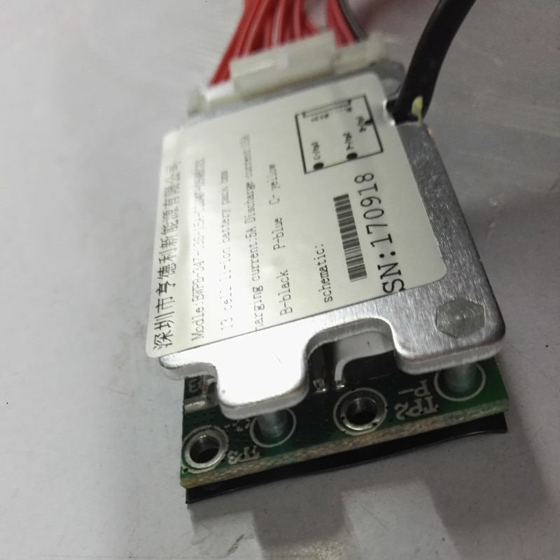 13s bms 48v litiumbatteri bms laddningsspänning 54.6 15a bms pcm