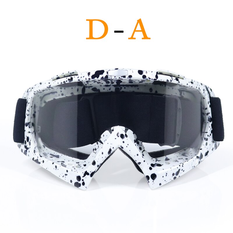 Dla dorosłych gogle Motocross motocykl motor okulary Cross Country elastyczne przezroczyste soczewki Ooculos de grau: 15