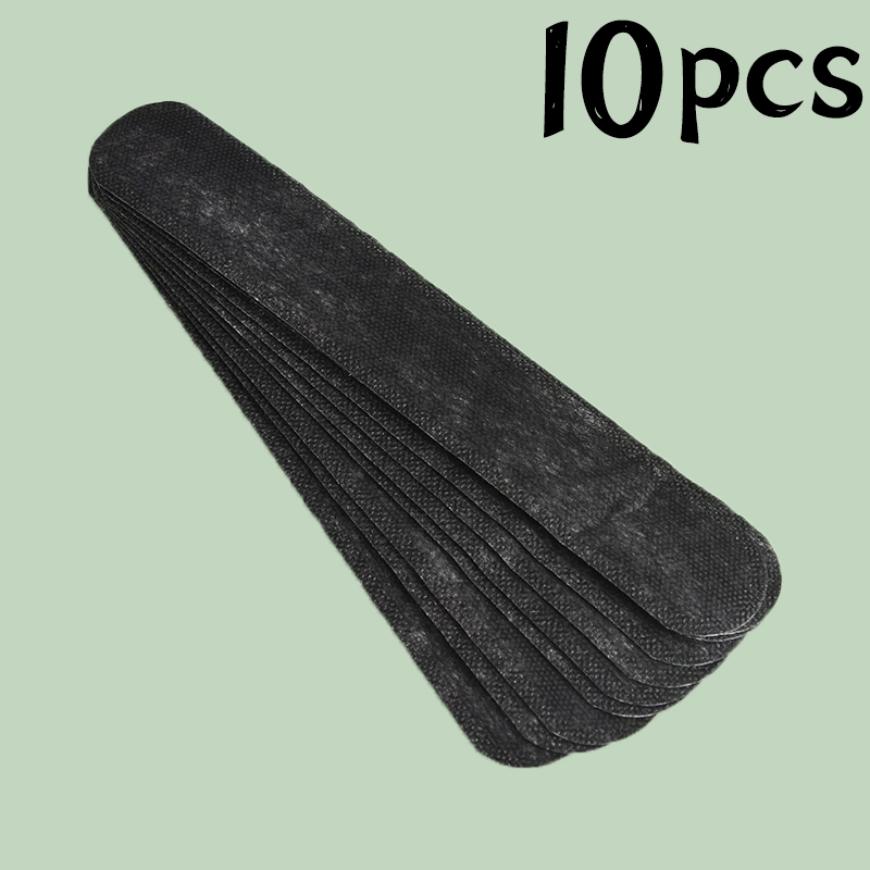 30 Uds sombrero pegatinas absorbentes de sudor mujeres hombres algodón Anti-suciedad cinturón deportivo tapa llanta cinta blanca Invisible sombrero tamaño reductor Liner Pad: Rojo
